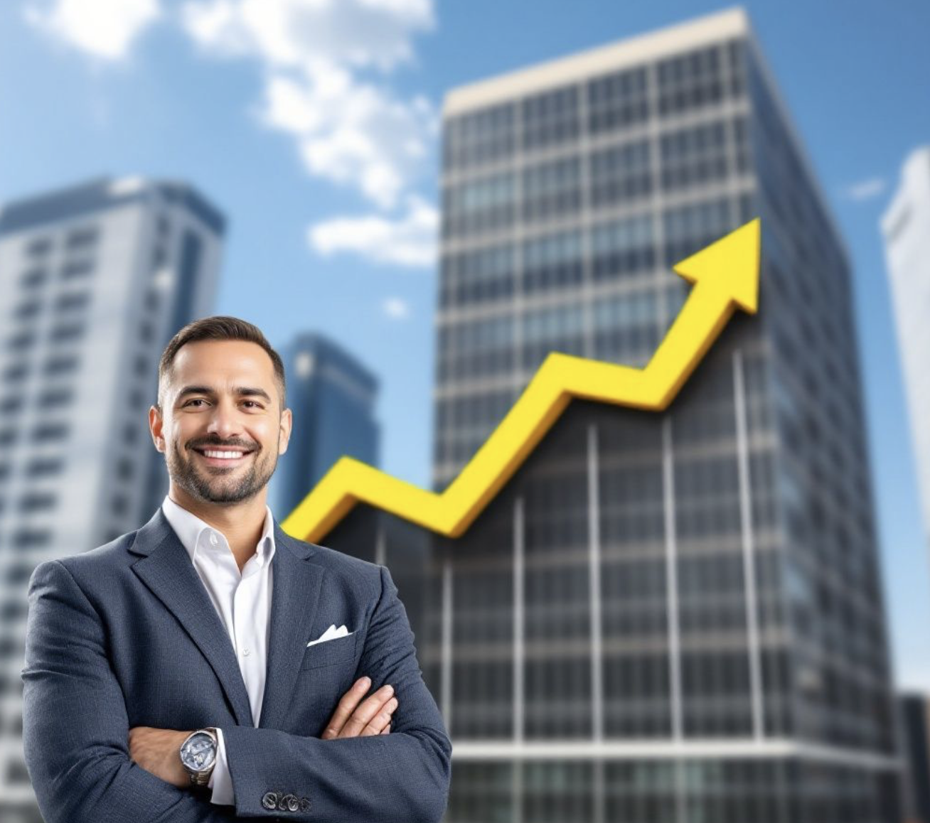Property-led project image supporting finance and development audiences